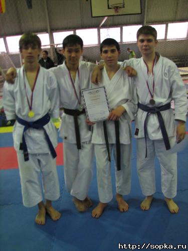 Командное первенство области  по каратэ-до Сетокан по правилам WKF- 2007
