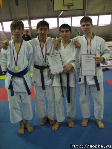 Командное первенство области  по каратэ-до Сетокан по правилам WKF- 2007