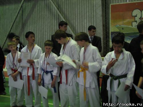 Командное первенство области  по каратэ-до Сетокан по правилам WKF- 2007