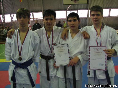 Командное первенство области  по каратэ-до Сетокан по правилам WKF- 2007