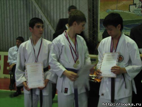 Командное первенство области  по каратэ-до Сетокан по правилам WKF- 2007