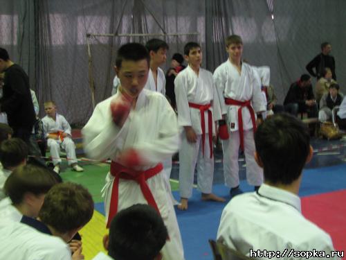 Командное первенство области  по каратэ-до Сетокан по правилам WKF- 2007