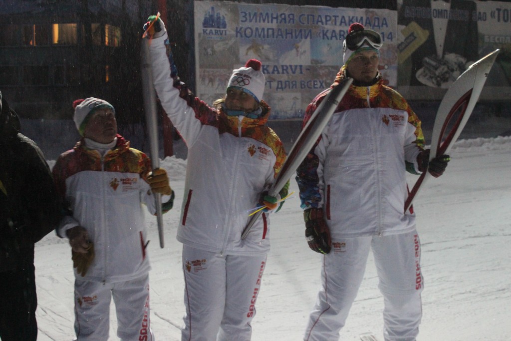 Праздник, посвященный открытию Олимпийских игр