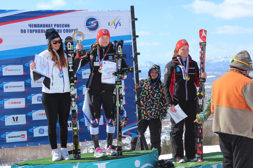 Награждение по итогам чемпионата и Кубка России