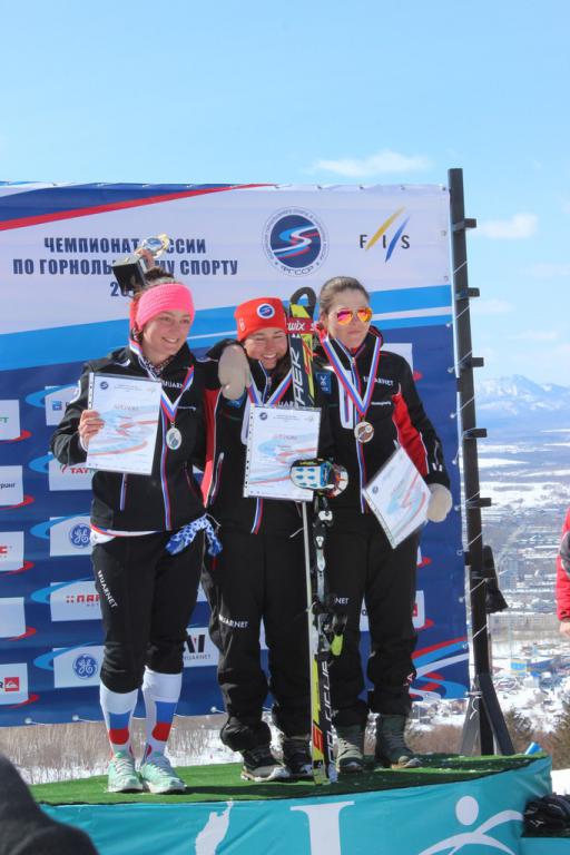 Награждение по итогам чемпионата и Кубка России