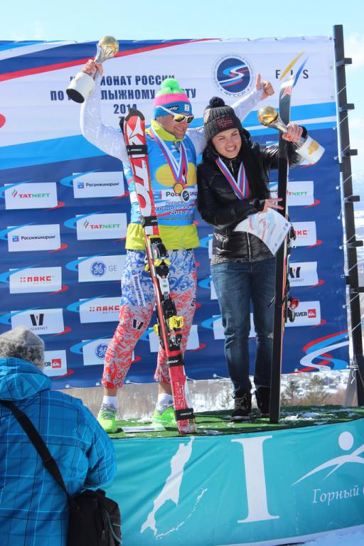 Награждение по итогам чемпионата и Кубка России