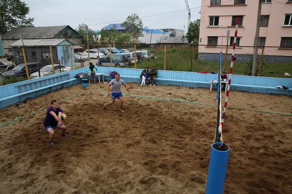 Первый тур чемпионата области по пляжному волейболу