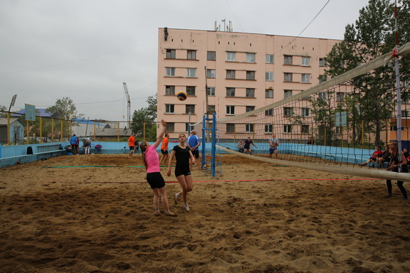 Первый тур чемпионата области по пляжному волейболу