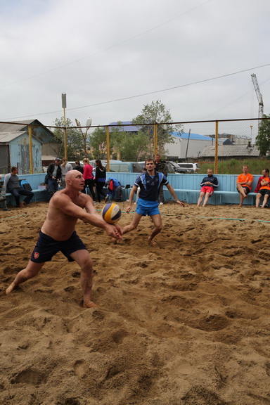 Первый тур чемпионата области по пляжному волейболу