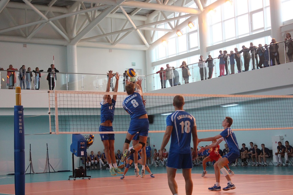 Открытие волейбольного центра