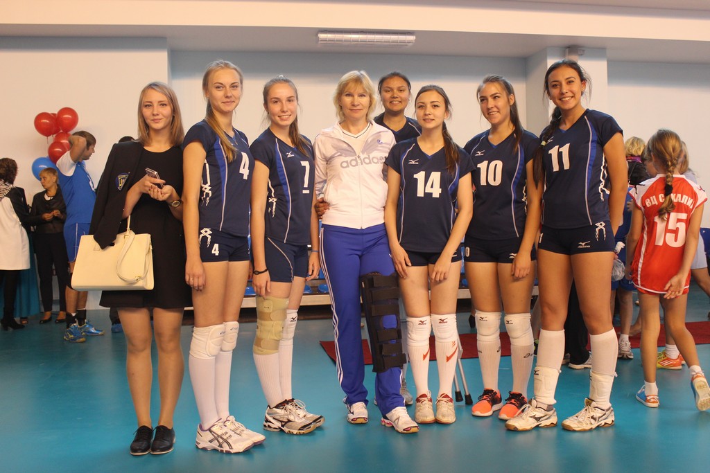 Открытие волейбольного центра