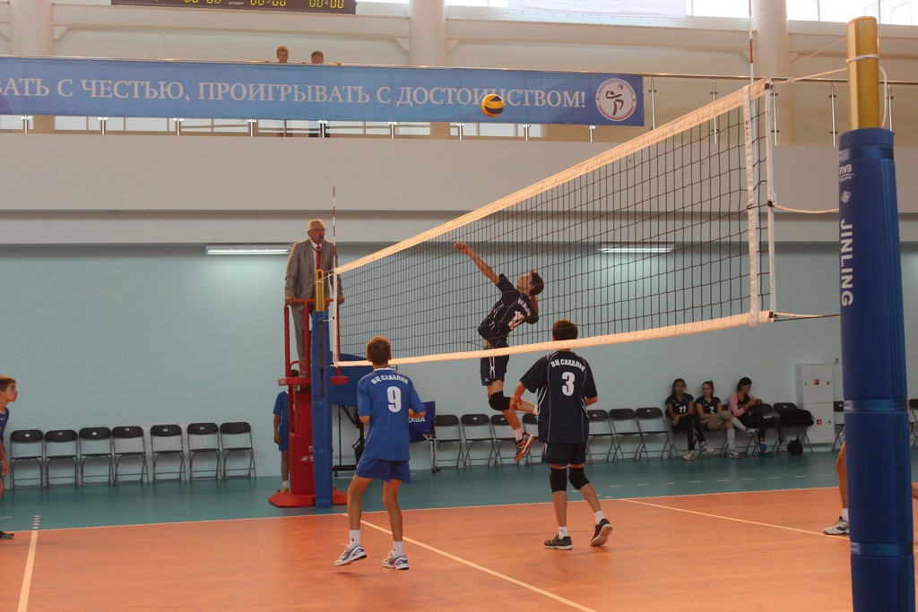 Открытие волейбольного центра