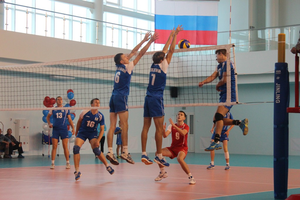 Открытие волейбольного центра