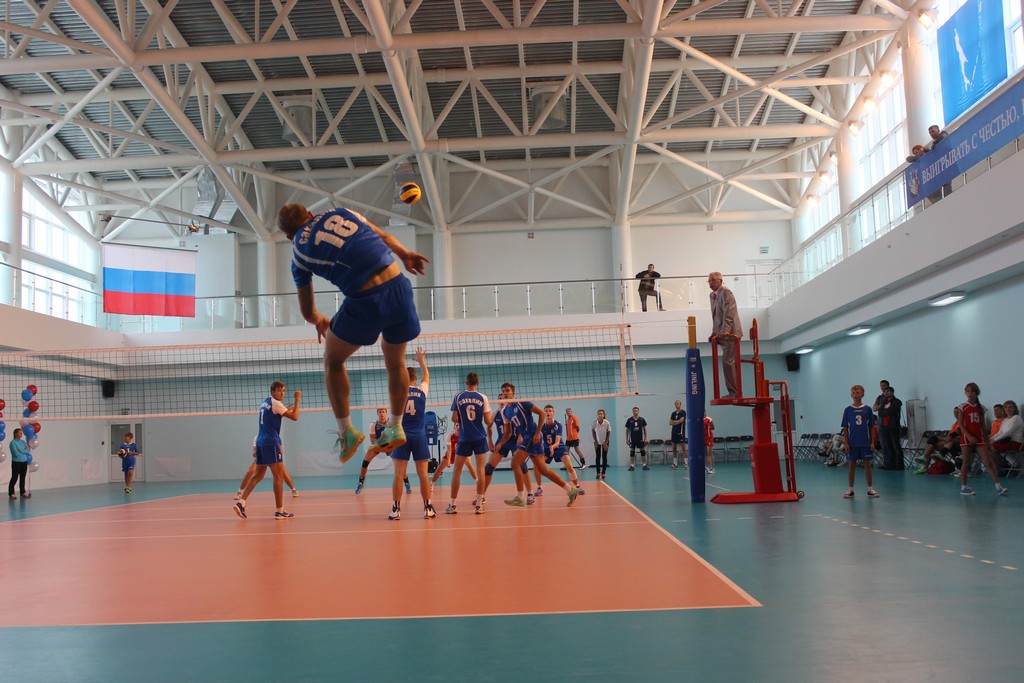 Открытие волейбольного центра