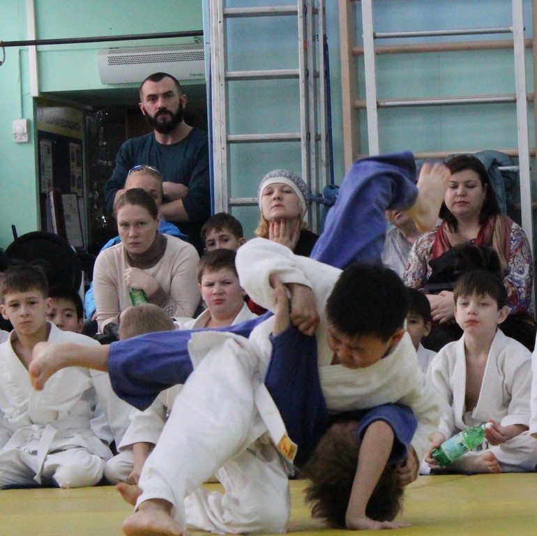 Детский турнир по дзюдо, посвященный Дню защитников Отечества