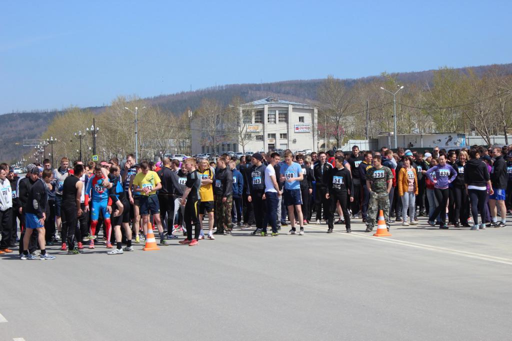 Легкоатлетический кросс, посвященный девяностолетию образования Сахалинского общества Динамо