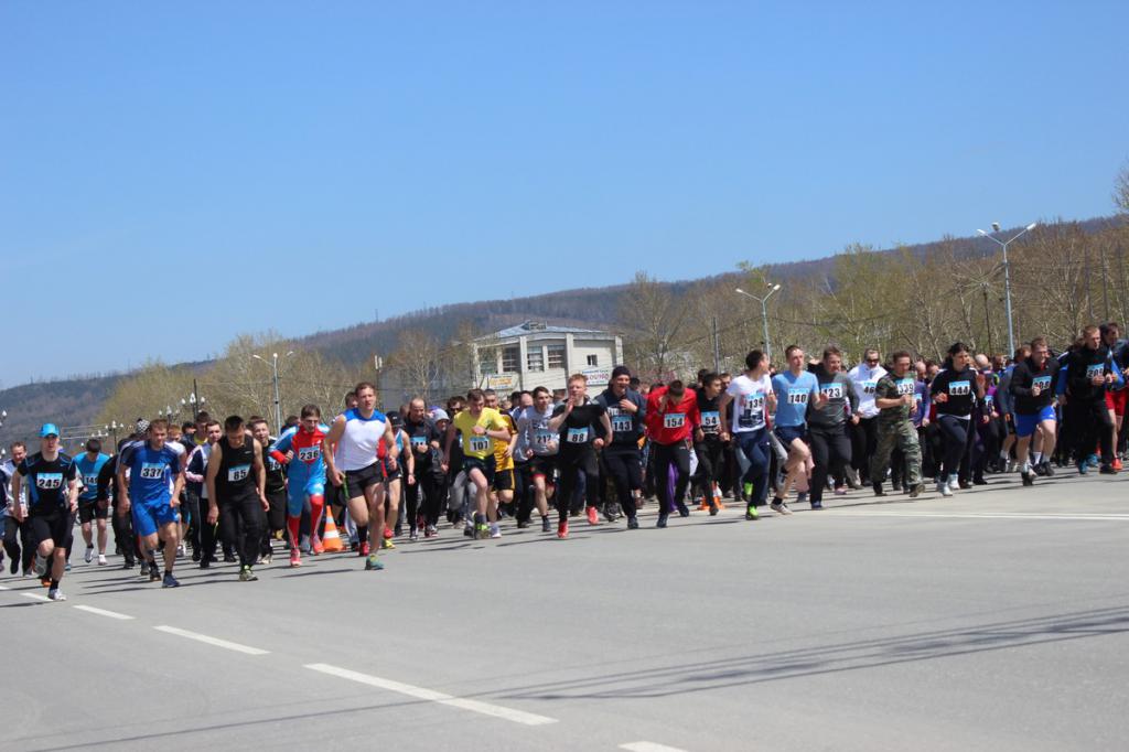 Легкоатлетический кросс, посвященный девяностолетию образования Сахалинского общества Динамо