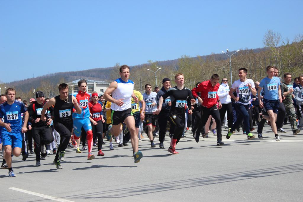 Легкоатлетический кросс, посвященный девяностолетию образования Сахалинского общества Динамо