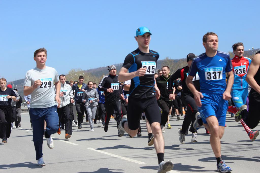 Легкоатлетический кросс, посвященный девяностолетию образования Сахалинского общества Динамо