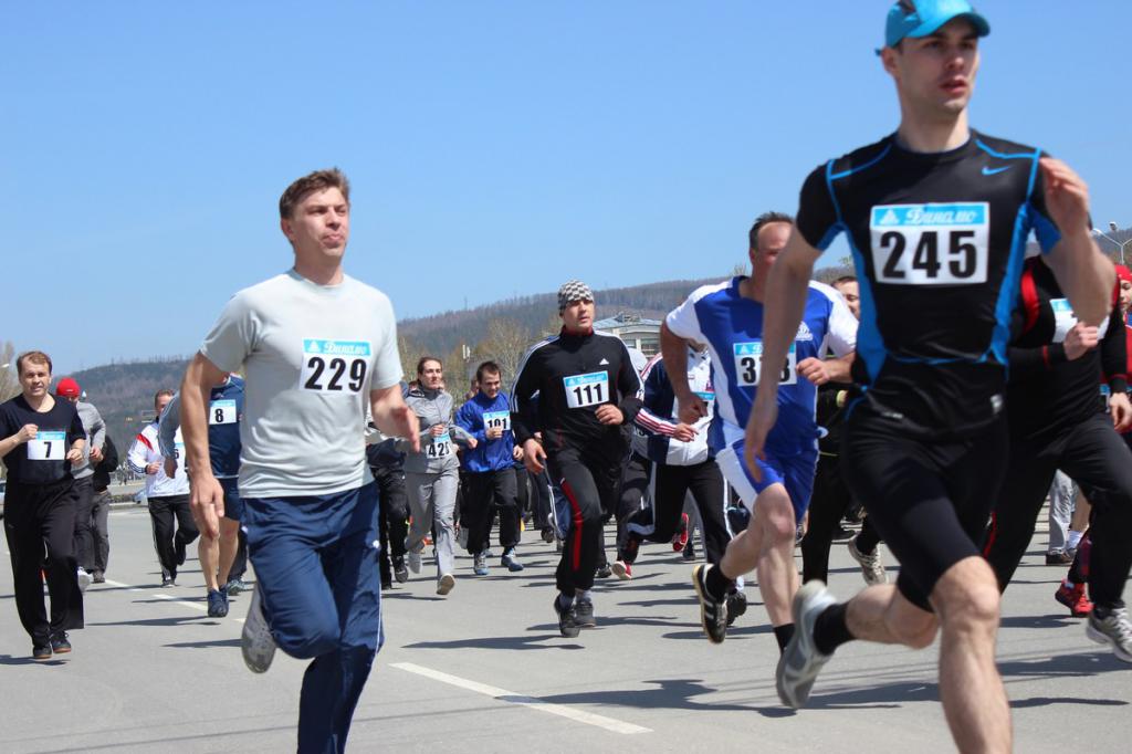 Легкоатлетический кросс, посвященный девяностолетию образования Сахалинского общества Динамо