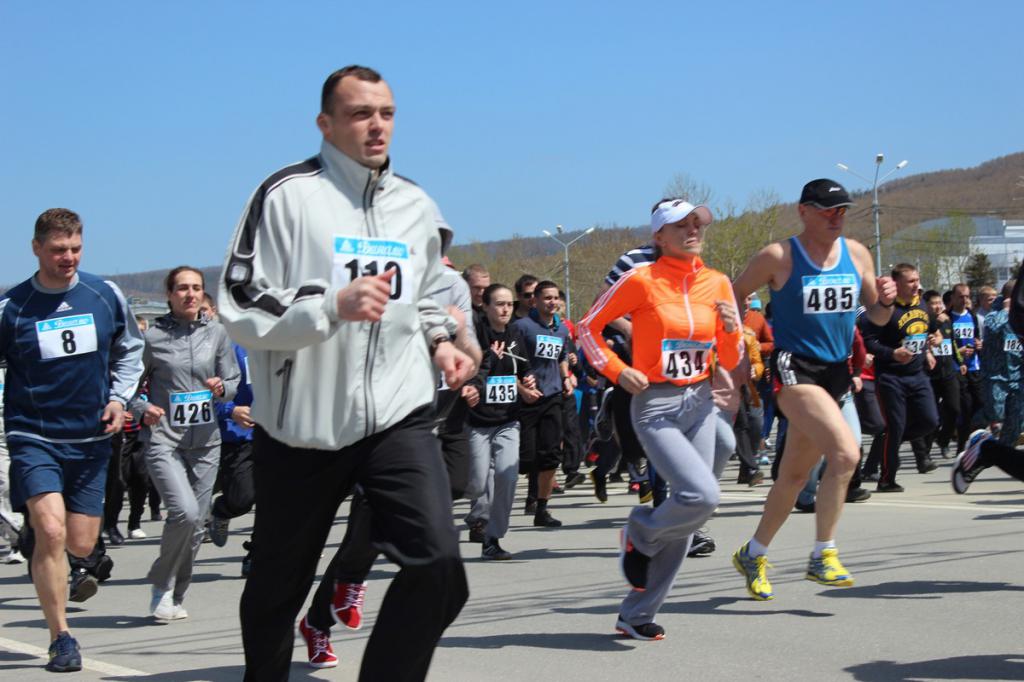 Легкоатлетический кросс, посвященный девяностолетию образования Сахалинского общества Динамо