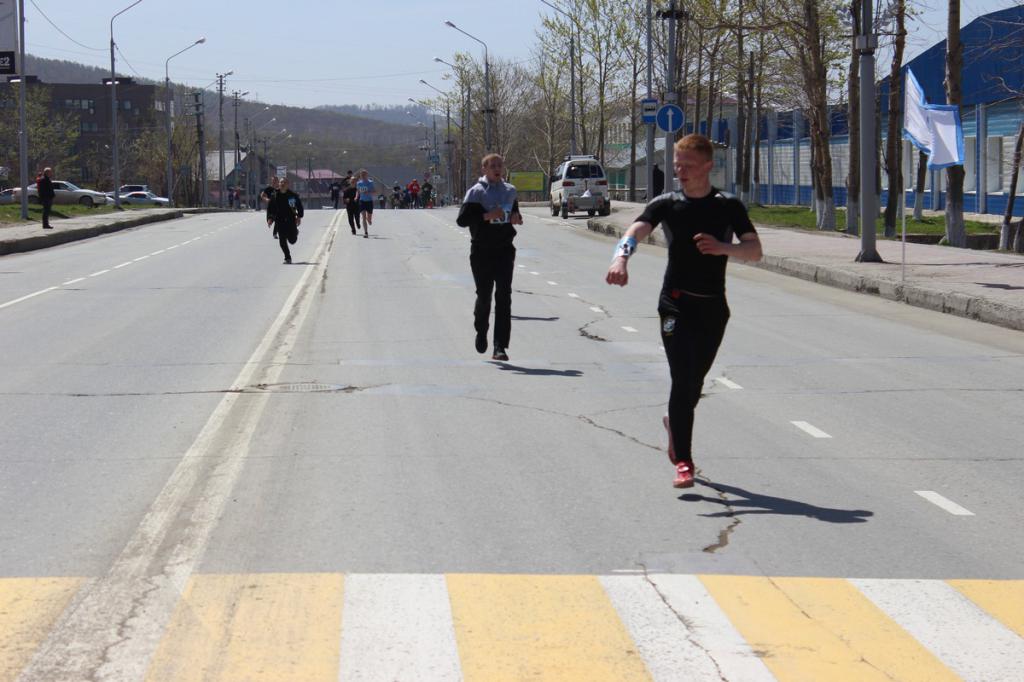 Легкоатлетический кросс, посвященный девяностолетию образования Сахалинского общества Динамо