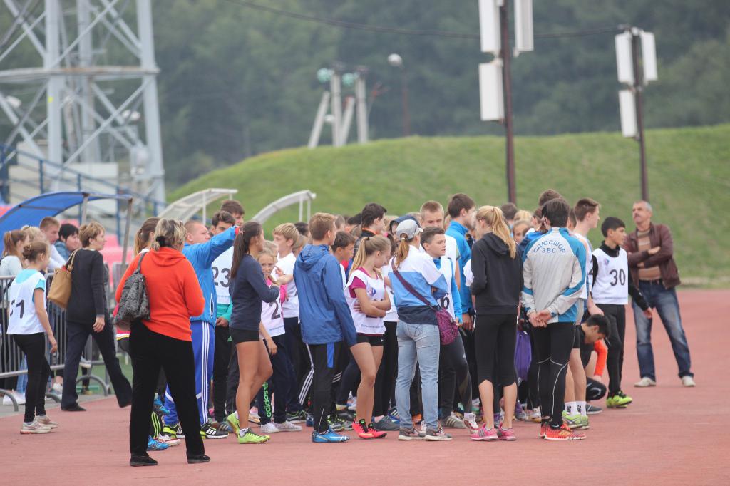 Легкоатлетическая эстафета на призы компании Эксон