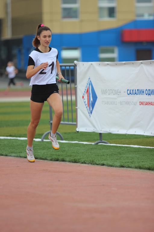 Легкоатлетическая эстафета на призы компании Эксон