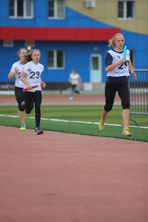 Легкоатлетическая эстафета на призы компании Эксон