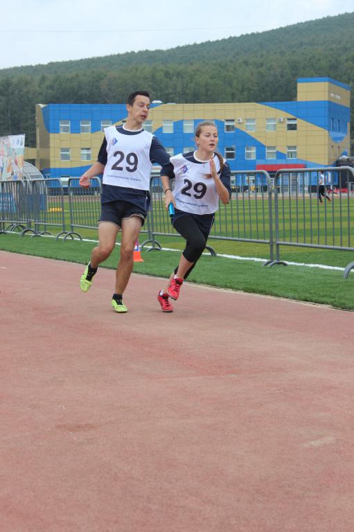 Легкоатлетическая эстафета на призы компании Эксон