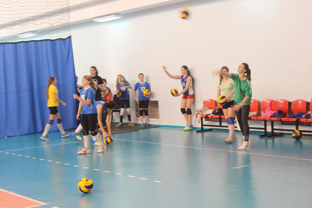 Мастер-класс волейбольной команды Сахалин