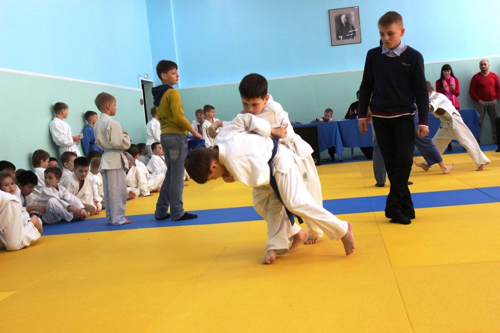 Детский турнир по дзюдо