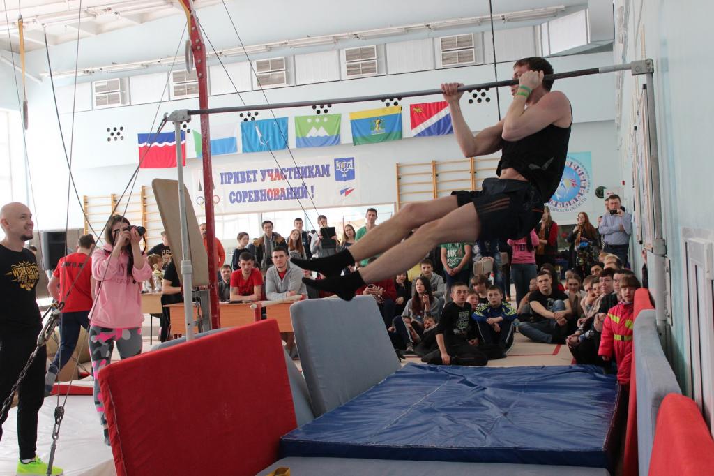 Зимний фестиваль воркаута