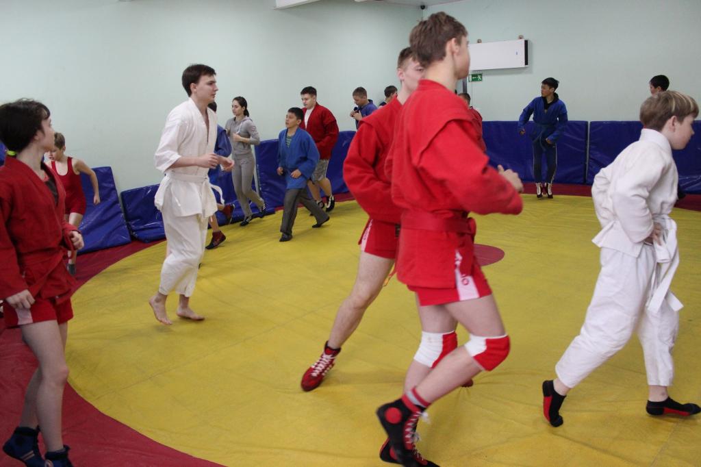 Мастер-класс по самбо