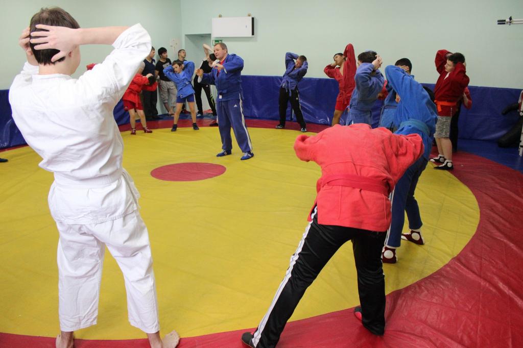 Мастер-класс по самбо