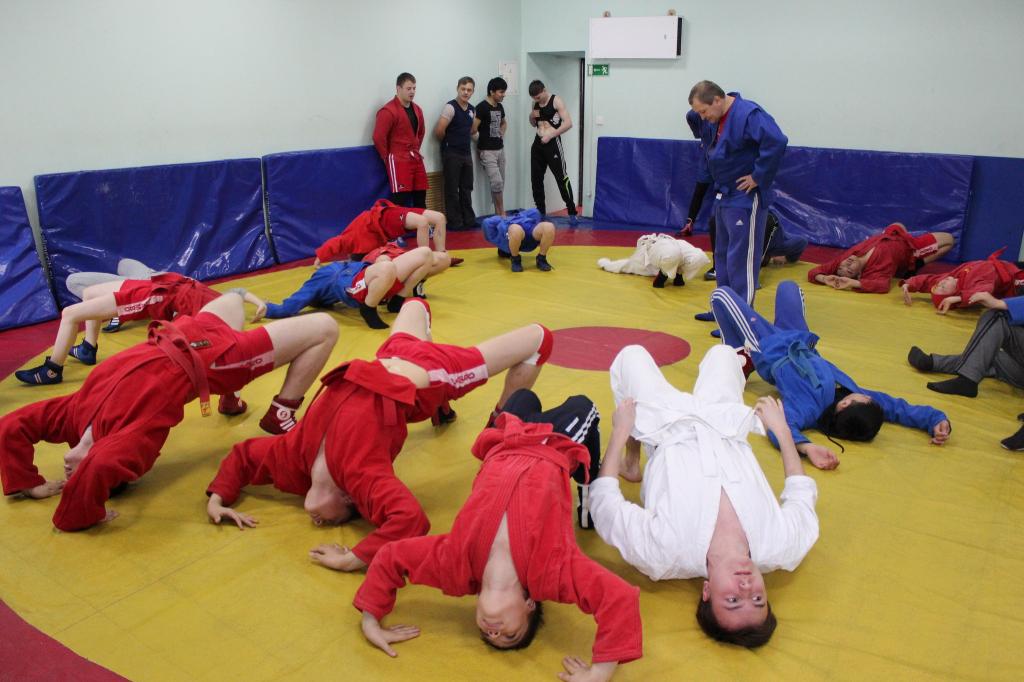 Мастер-класс по самбо