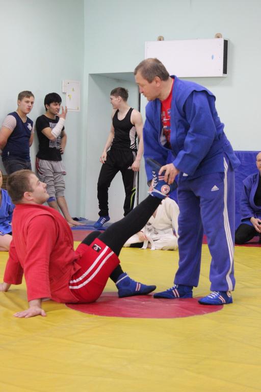 Мастер-класс по самбо