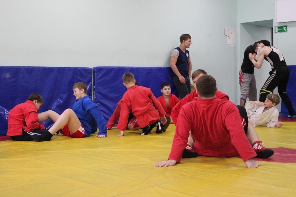 Мастер-класс по самбо