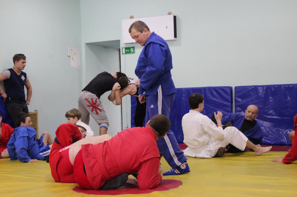 Мастер-класс по самбо