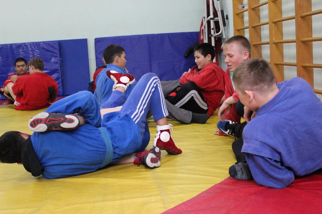 Мастер-класс по самбо