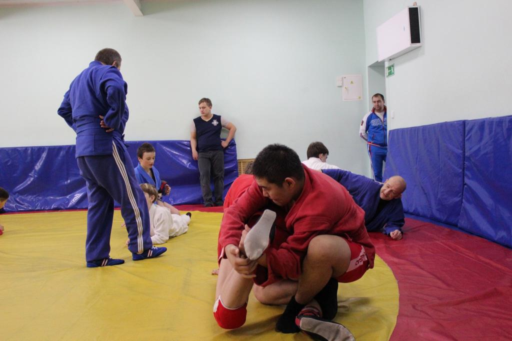 Мастер-класс по самбо