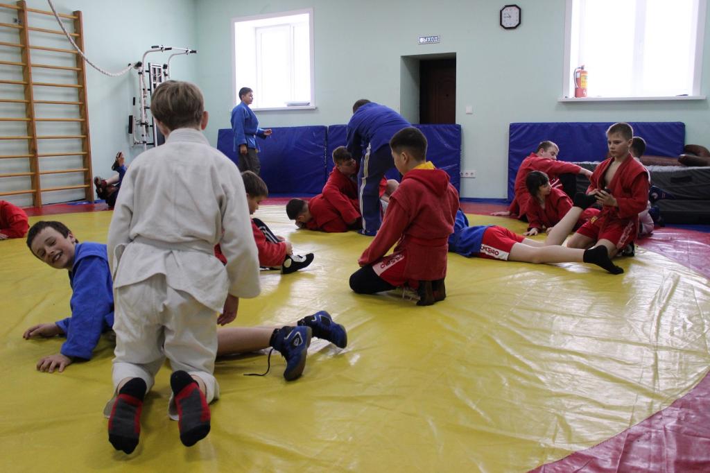 Мастер-класс по самбо