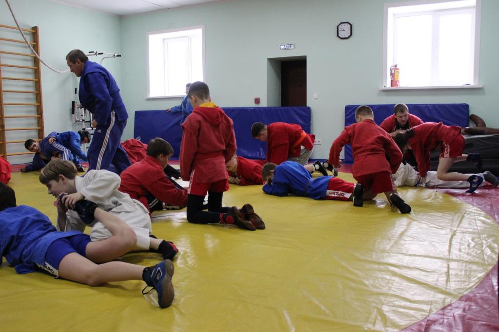 Мастер-класс по самбо