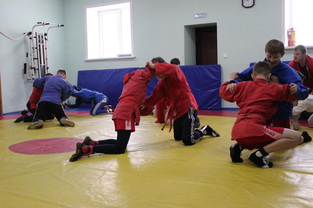 Мастер-класс по самбо