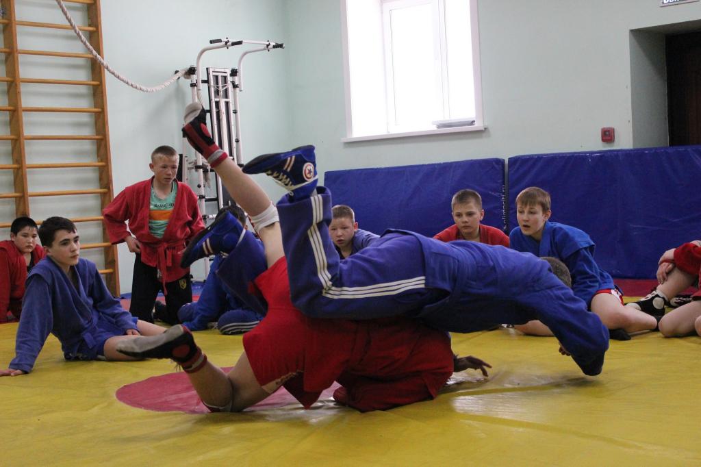 Мастер-класс по самбо