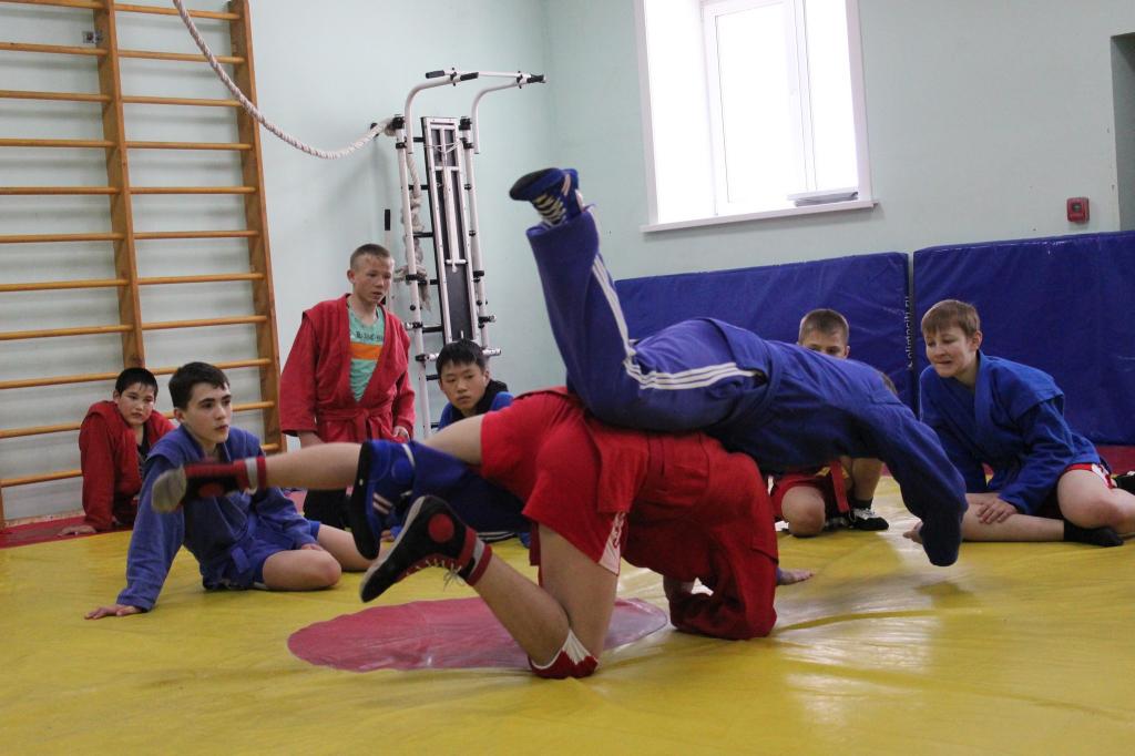 Мастер-класс по самбо