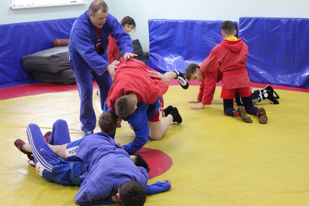 Мастер-класс по самбо