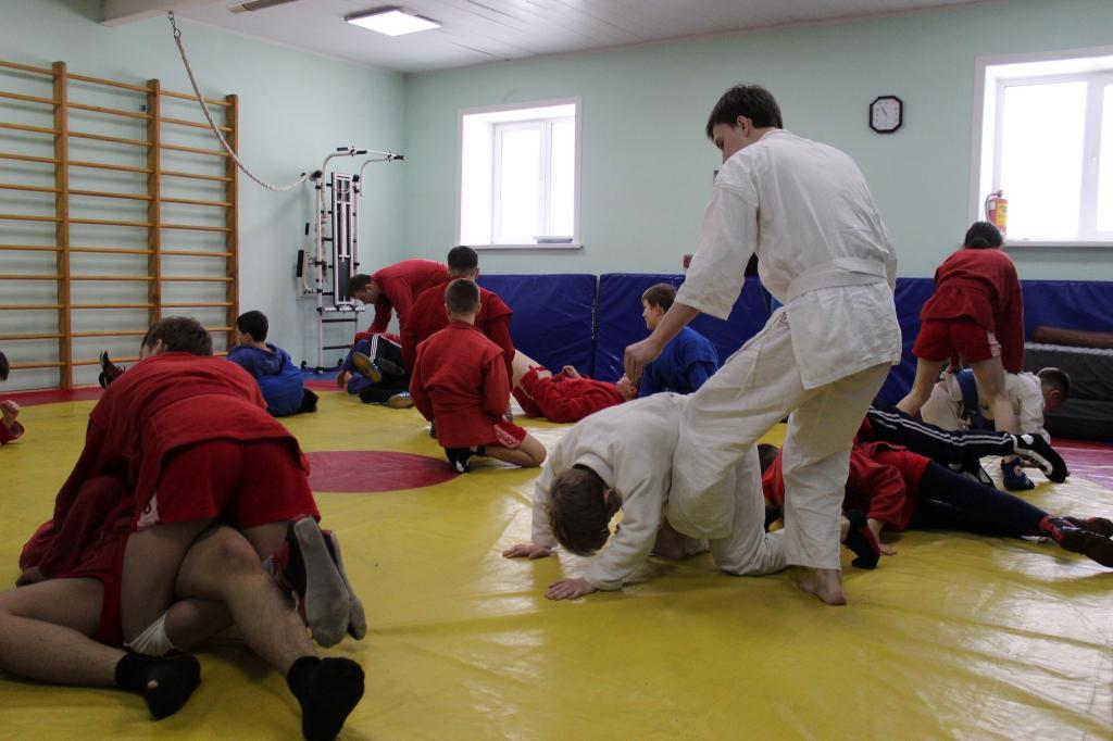 Мастер-класс по самбо