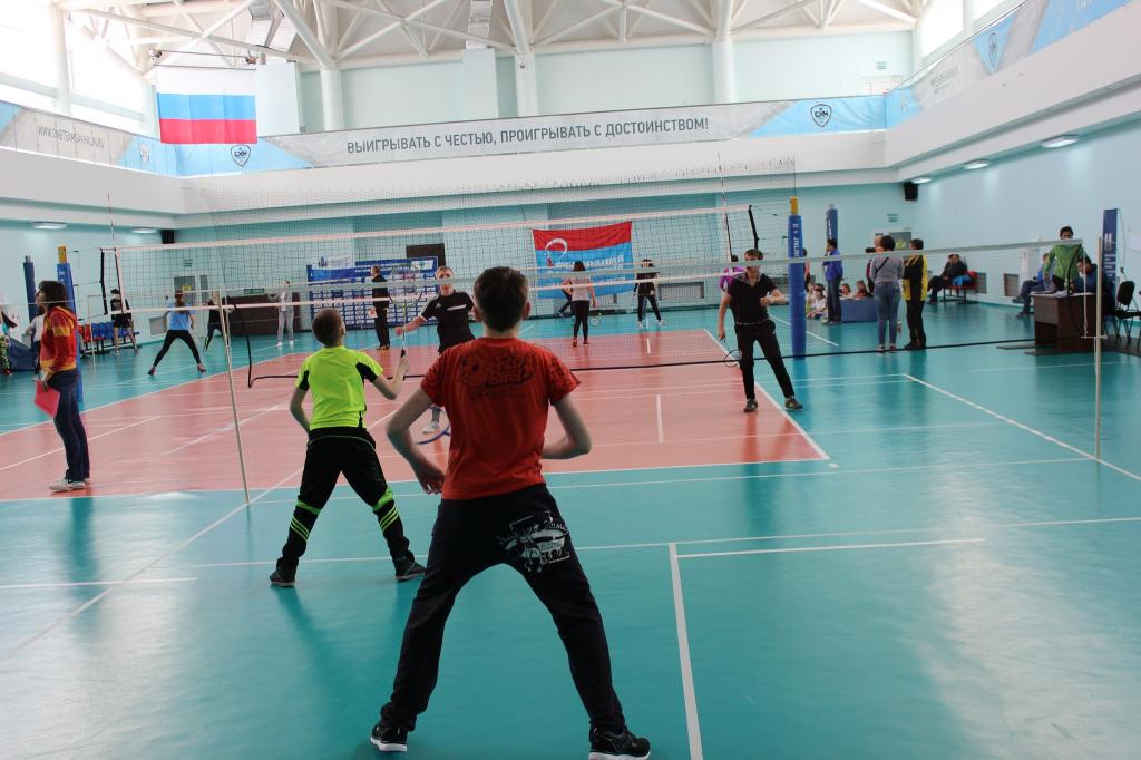 Чемпионат области по бадминтону