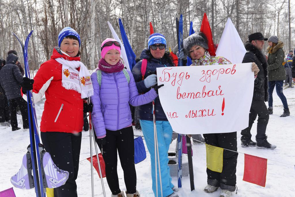 Сахалинская лыжня в Тымовске